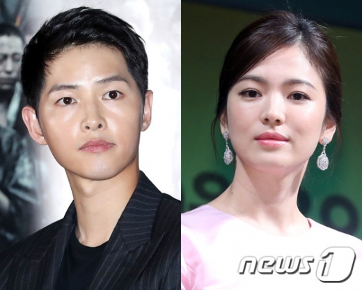 송중기(왼쪽) 송혜교. /사진=뉴스1   