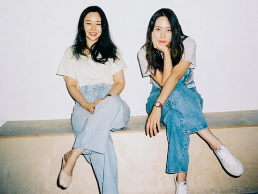 민희진(왼쪽)과 크리스탈. /사진=크리스탈 인스타그램