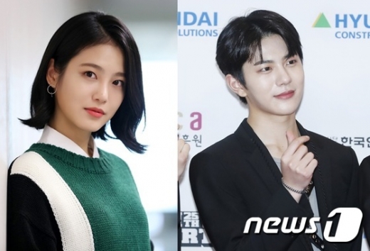 배우 신예은과 그룹 골든차일드의 멤버 보민. /사진=뉴스1