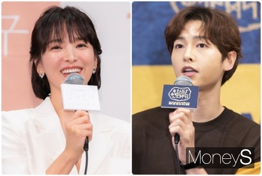 송혜교(왼쪽)와 송중기 이혼징조./사진=tvN 제공