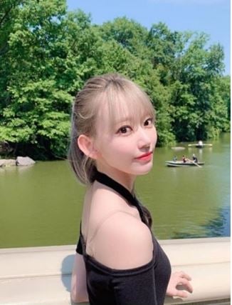 사쿠라. /사진=아이즈원 인스타그램 캡처