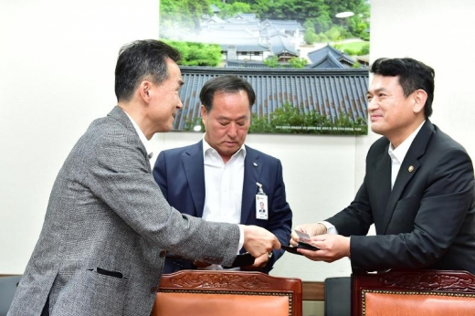 국토부차관 면담(국도37호). / 사진제공=여주시