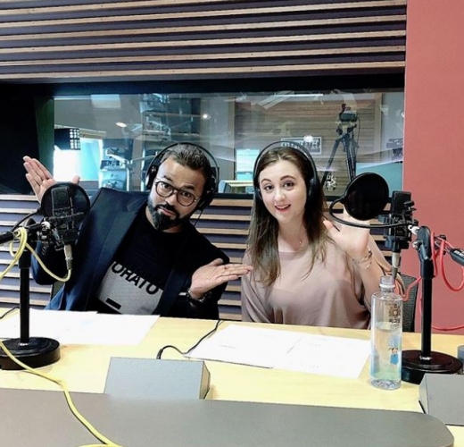 럭키(왼쪽)와 에바. /사진=MBC 두시의 데이트 지석진입니다 인스타그램 캡처     