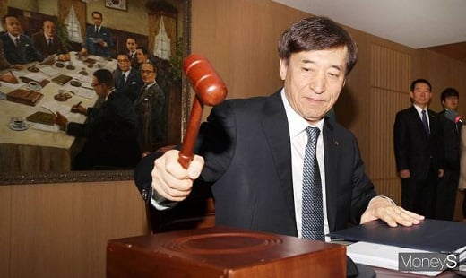 이주열 한국은행 총재. / 사진=머니S 임한별 기자.