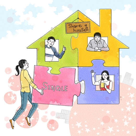 1인 가구 증가에 셰어하우스도 1인실 비율이 크게 증가한 것으로 조사됐다. /사진=이미지투데이