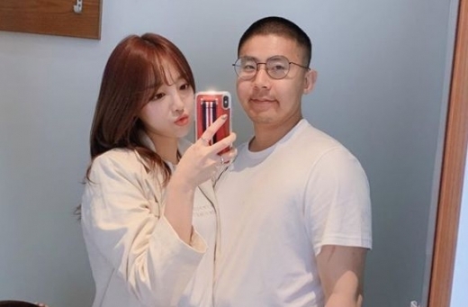 BJ 외질혜(왼쪽) BJ 철구. /사진=외질혜 인스타그램 캡처     