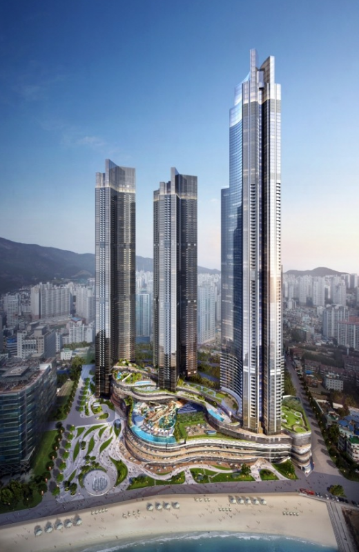 부산 엘시티. /사진=머니투데이 신희은 기자
