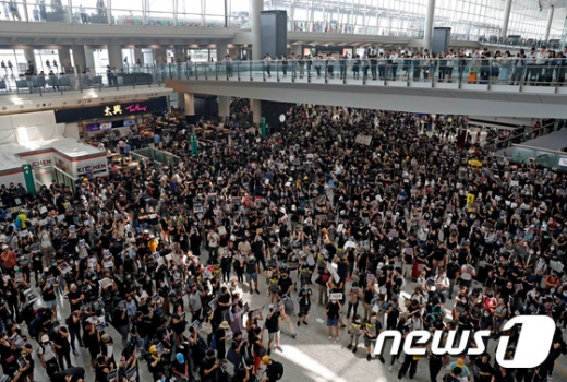 홍콩 시위대. /사진=뉴스1(로이터)   
