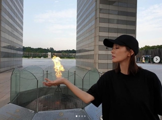 김소연 인증샷. /사진=김소연 인스타그램 캡처    