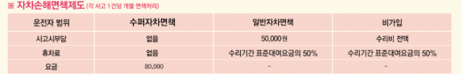자차손해면책제도./사진=렌터카 업체