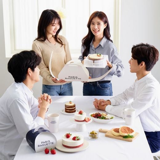 파리바게뜨, 흉내낼 수 없는 깊은 맛과 정교한 디자인의 잇케이크, 배달 서비스로 간편하게