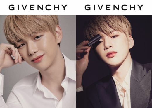 강다니엘 지방시 뷰티 모델 발탁. /사진=지방시 뷰티 제공   