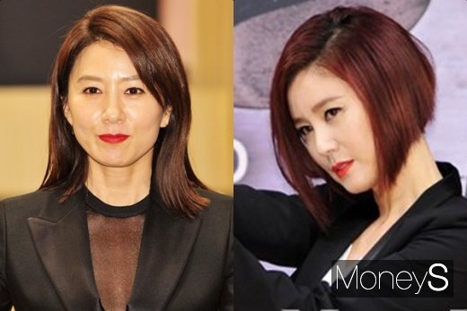 배우 김희애(왼쪽)와 김성령. /사진=머니s DB