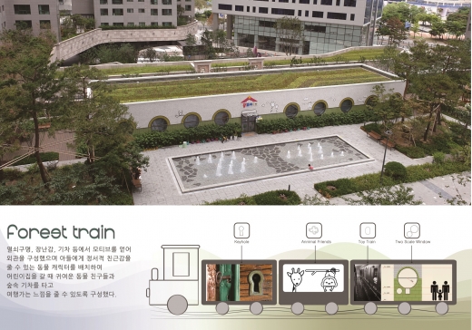 한화건설의 포레스트 트레인. /사진=한화건설