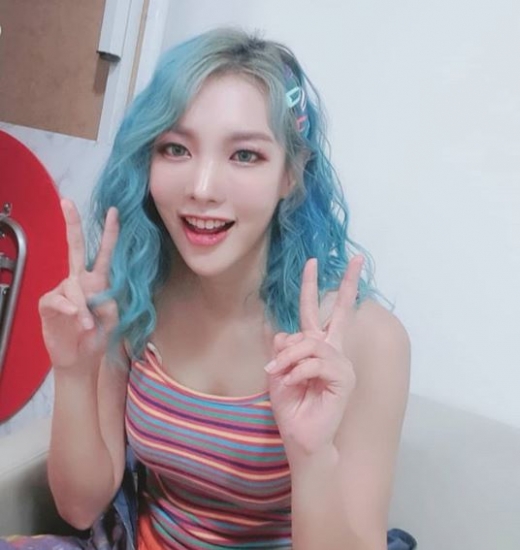 래퍼 민티. /사진=민티 인스타그램 캡처
