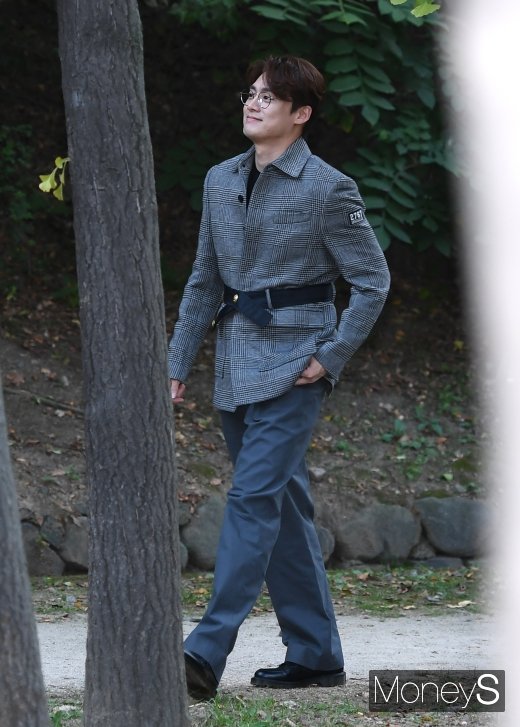[머니S포토] 오상진 '서울숲 나들이~'