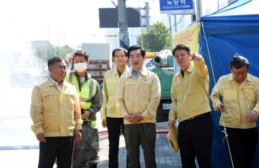 의정부시, 아프리카 돼지열병 확산 방지에 혼신. / 사진제공=의정부시