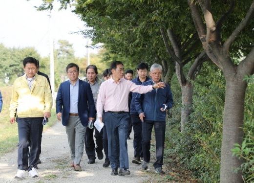 평택시, 통복천 주변 ‘바람길숲 조성’ 시작. / 사진제공=평택시
