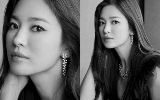 송혜교 흑백사진. /사진=송혜교 인스타그램
