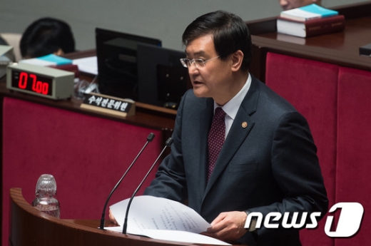 서승환 연세대 경제학부 교수의 국토교통부 장관 시절 모습. /사진=뉴스1