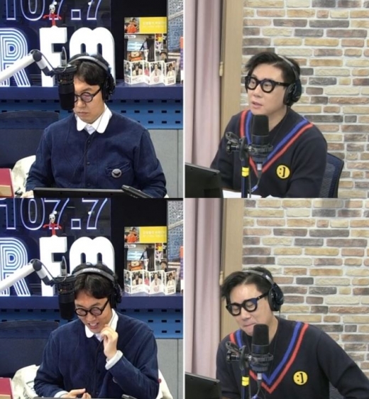 김영철과 이상민. /사진=철파엠 보이는 라디오 캡처