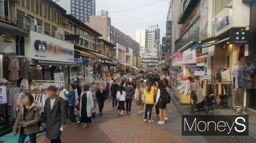홍대 상권 일대. /사진=김창성 기자