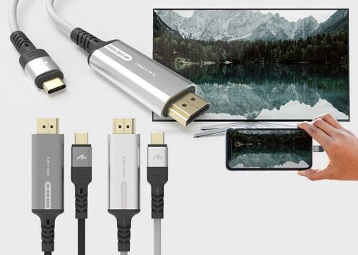 아트뮤, 프리미엄 C타입 to HDMI 스마트폰 미러링 케이블 출시