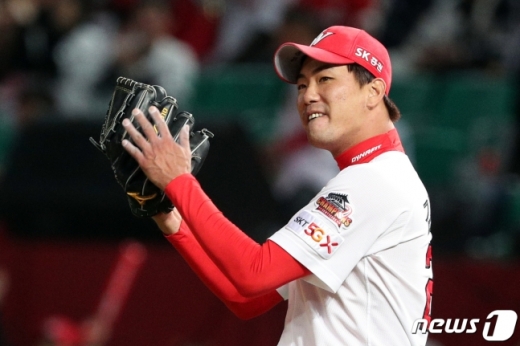 SK와이번스 김광현. /사진=뉴스1
