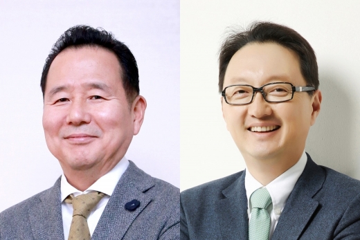나명식 부사장(왼쪽), 조준행 부사장(오른쪽)