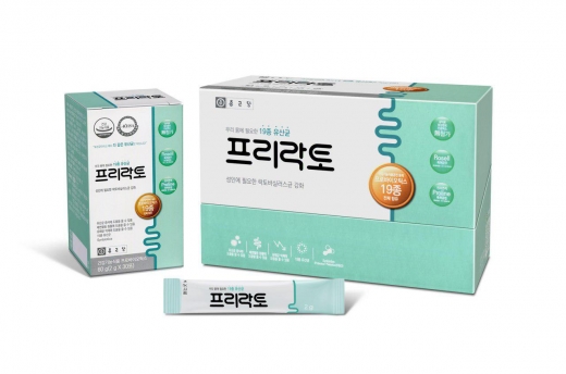 프로바이오틱스 건기식 '프리락토'./사진=종근당