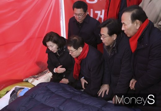 황교안 자유한국당 대표. /사진=임한별 기자    