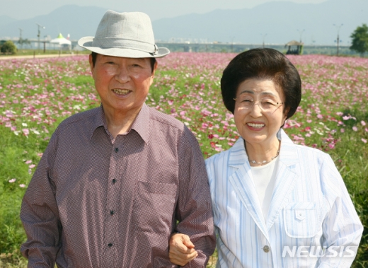 김대중 전 대통령 내외. /사진=뉴시스  