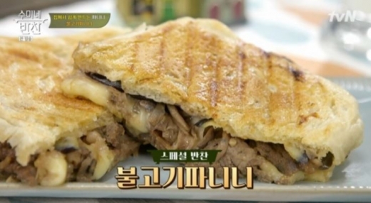 불고기파니니. /사진=2019 마마 방송캡처