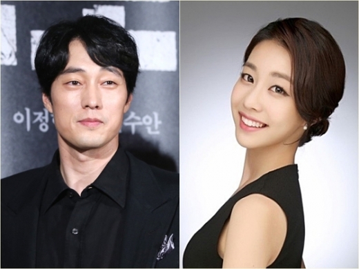 배우 소지섭(왼쪽)과 방송인 조은정. /사진=뉴스1
