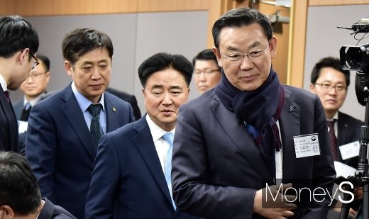 [머니S포토] 은행연합-생보-여협, 주택시장 안정화 방안 금융권 간담회
