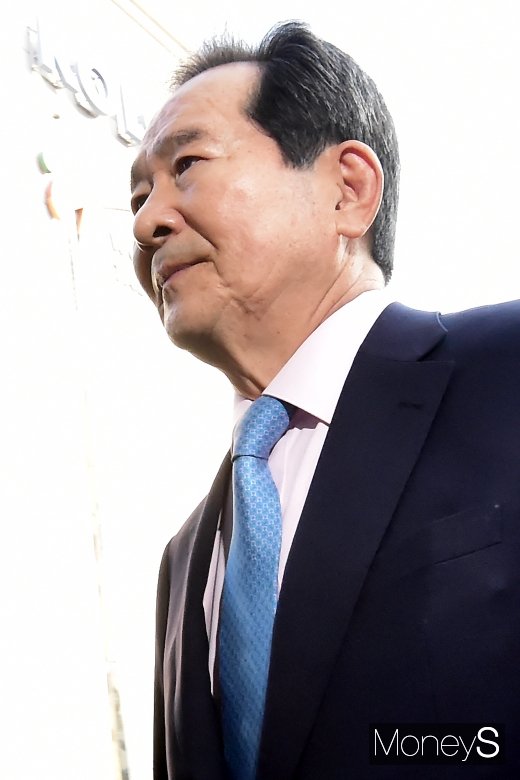 [머니S포토] 정세균 총리 후보 인사청문회 준비