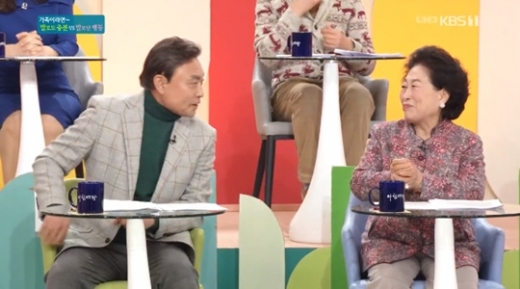 전원주 송해 언급. /사진=KBS 1TV 아침마당 방송 캡처   
