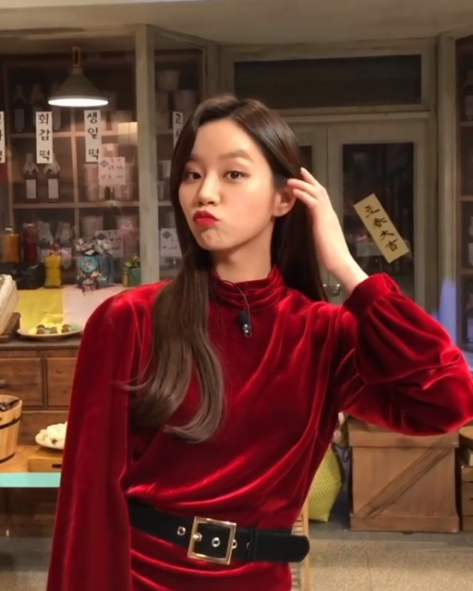사진=혜리 인스타그램 동영상 캡쳐.