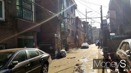 건대 인근 주택가. /사진=김창성 기자