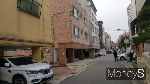 홍대 인근 원룸 골목. /사진=김창성 기자