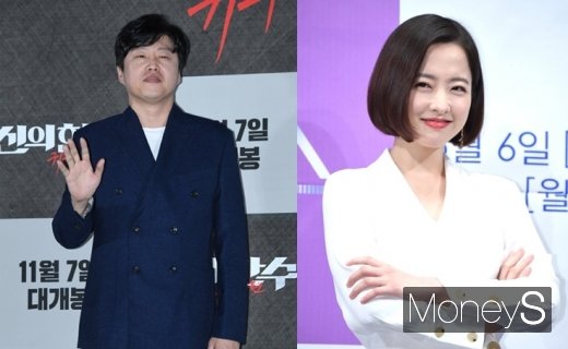 3일 온라인을 중심으로 열애설이 불거진 배우 김희원(왼쪽)과 박보영. /사진=머니S DB