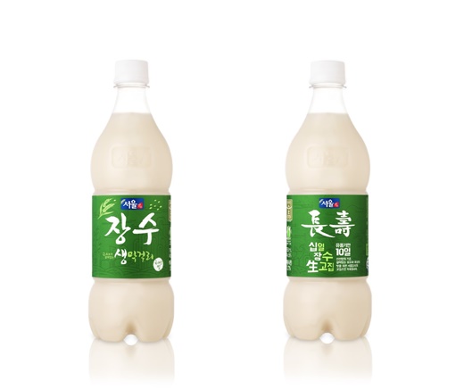 ‘장수 생막걸리’ 디자인 바뀐다… 친환경 무색 페트병으로 교체