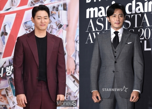 주진모(왼쪽) 장동건. /사진=장동규 기자, 스타뉴스  