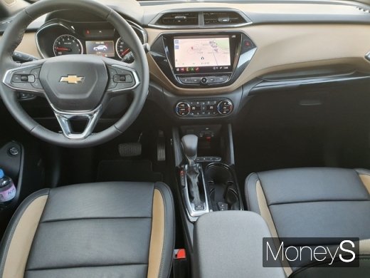 쉐보레 트레일블레이저 내부. /사진=이지완 기자