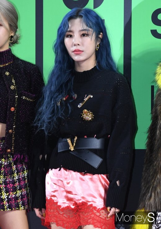 그룹 마마무 멤버 휘인이 A형 독감으로 스케줄에 불참한다. /사진=장동규 기자