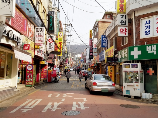 서울 7호선 사가정역 상권. /사진제공=상가의신