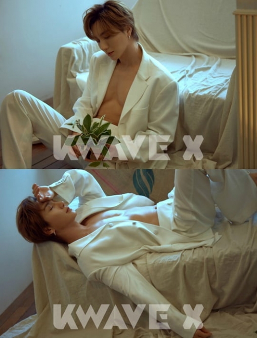 이특의 환경보호 캠페인 화보가 공개됐다. /사진=‘KWAVE X’(케이웨이브엑스)