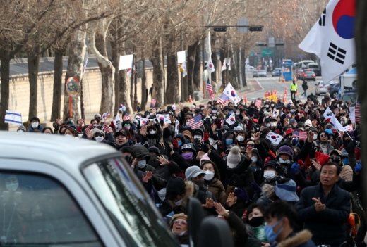 법원이 문재인하야범국민투쟁본부(범투본)의 3.1절 광화문집회를 불허했다. / 사진=뉴스1 이동해 기자