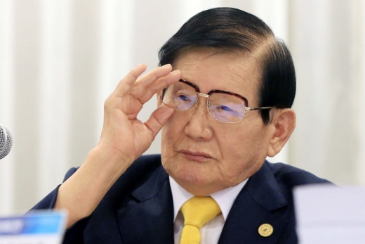 이만희 기자회견서 