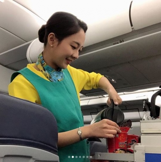 '하트시그널2' 오영주가 승무원으로 변신했다. /사진=오영주 인스타그램